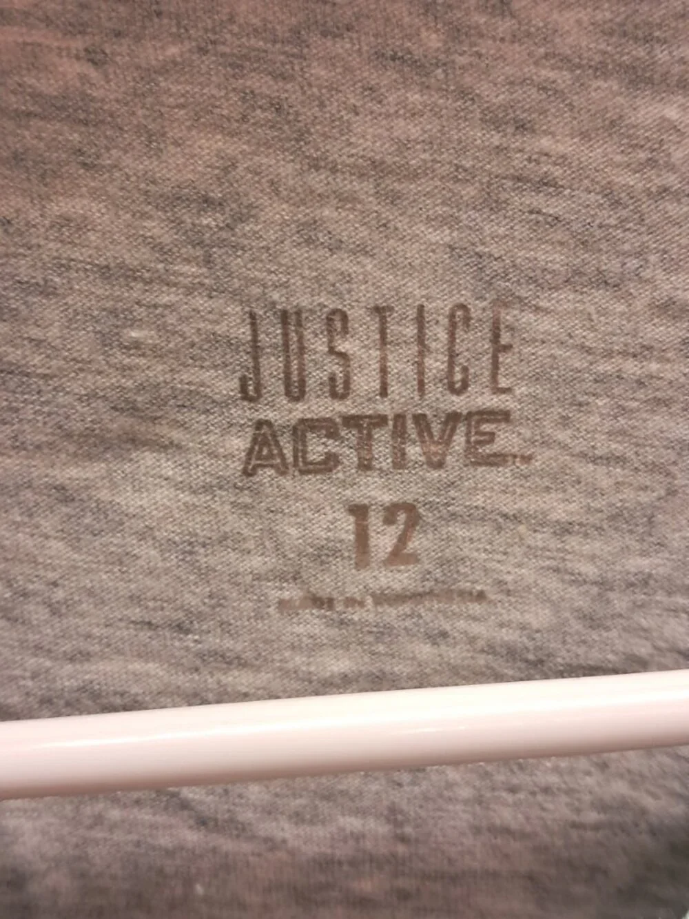 Justice Grey and Blue long sleeve Shirt
